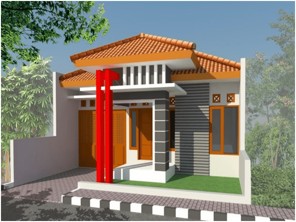 model depan rumah minimalis