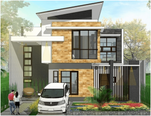 desain rumah mewah minimalis